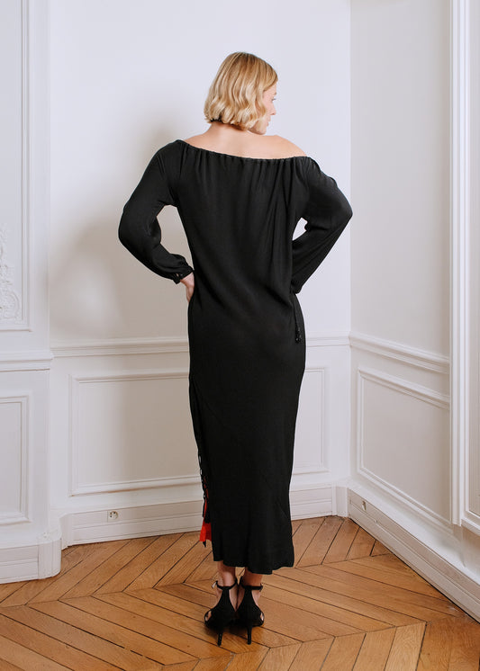 Sophia Cocktail Dress in black