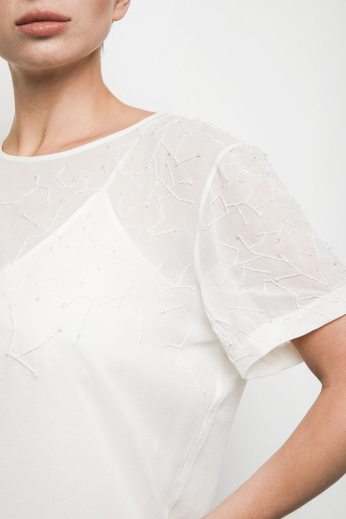 Grace Top in off-white