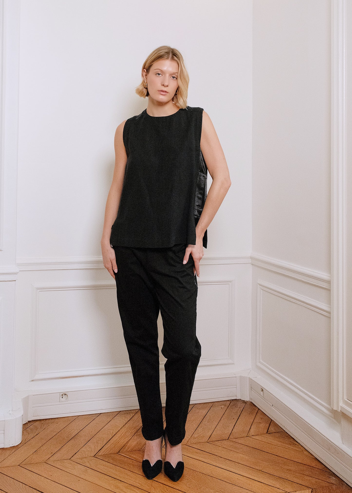 Audrey Top in black