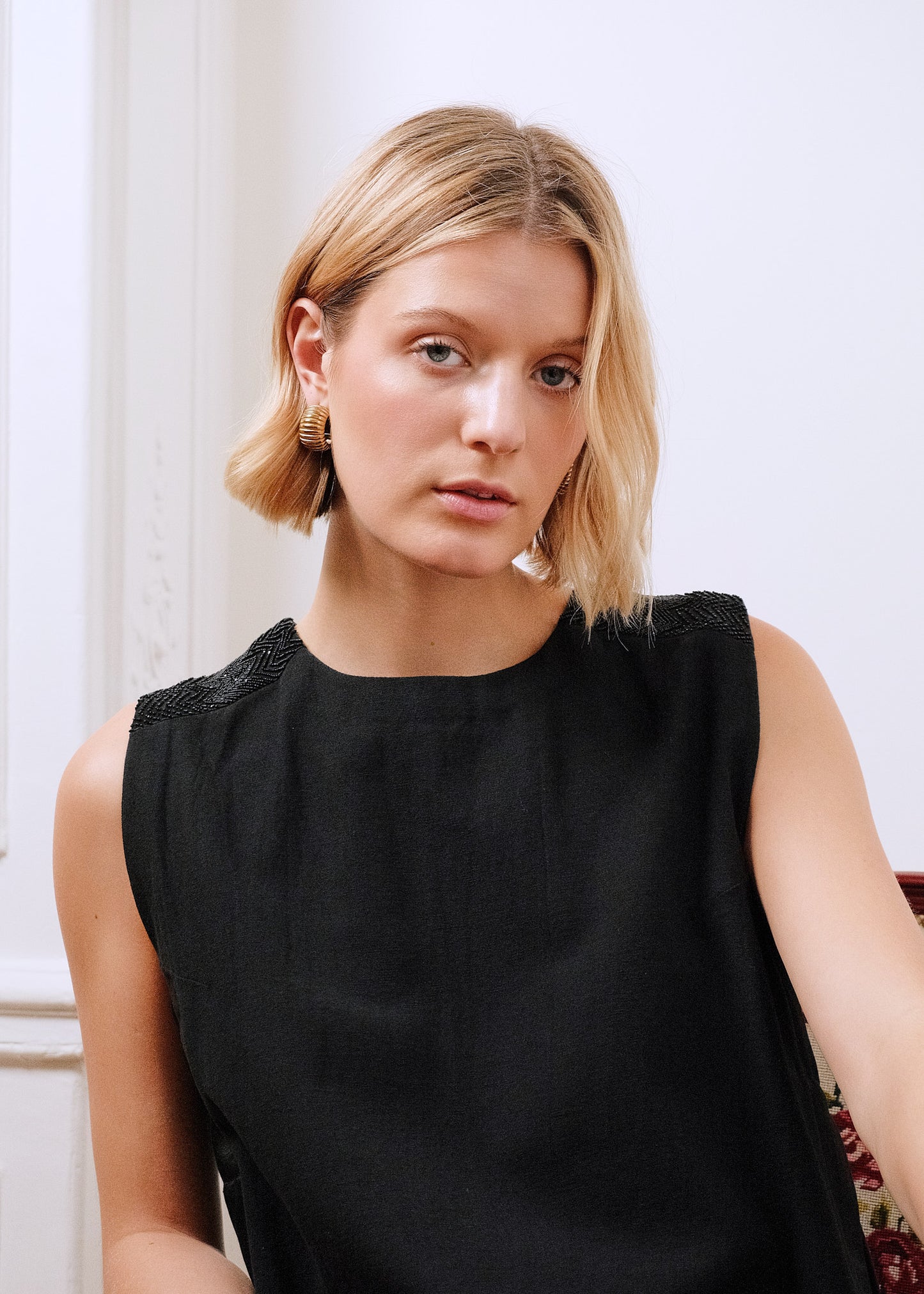 Audrey Top in black