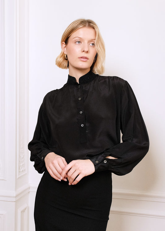 Catherine Shirt in black