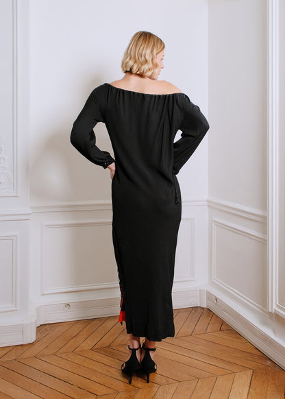 Sophia Cocktail Dress in black