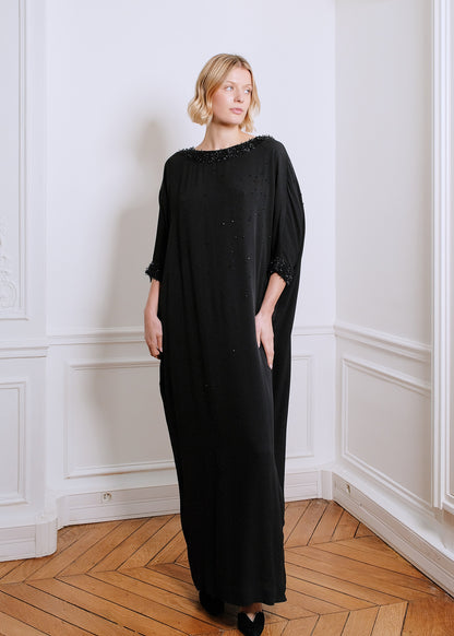 Romy Evening Dress in black