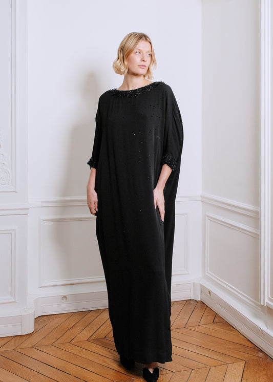 Romy Evening Dress in black