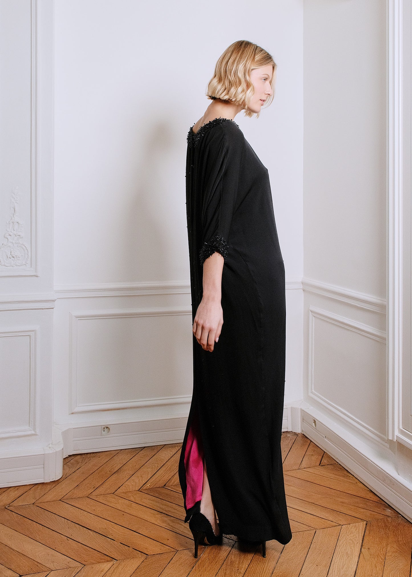 Romy Evening Dress in black