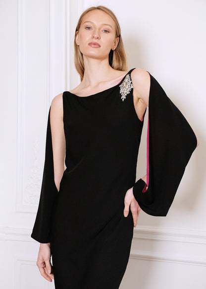 Audrey Evening Dress in black
