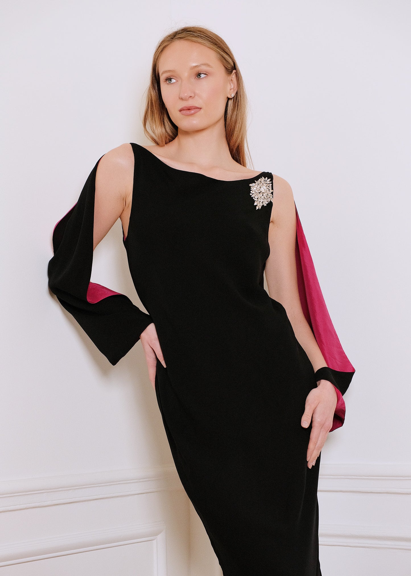 Audrey Evening Dress in black