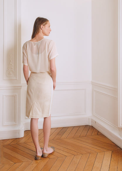 Grace Top in off-white
