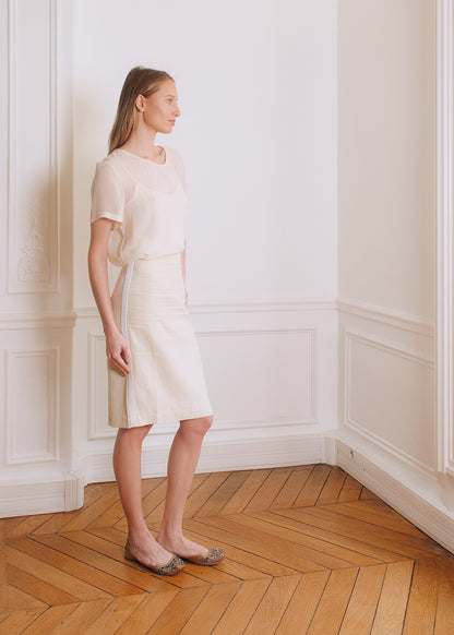 Grace Top in off-white
