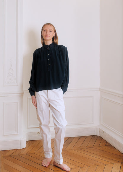 Catherine Shirt in Navy