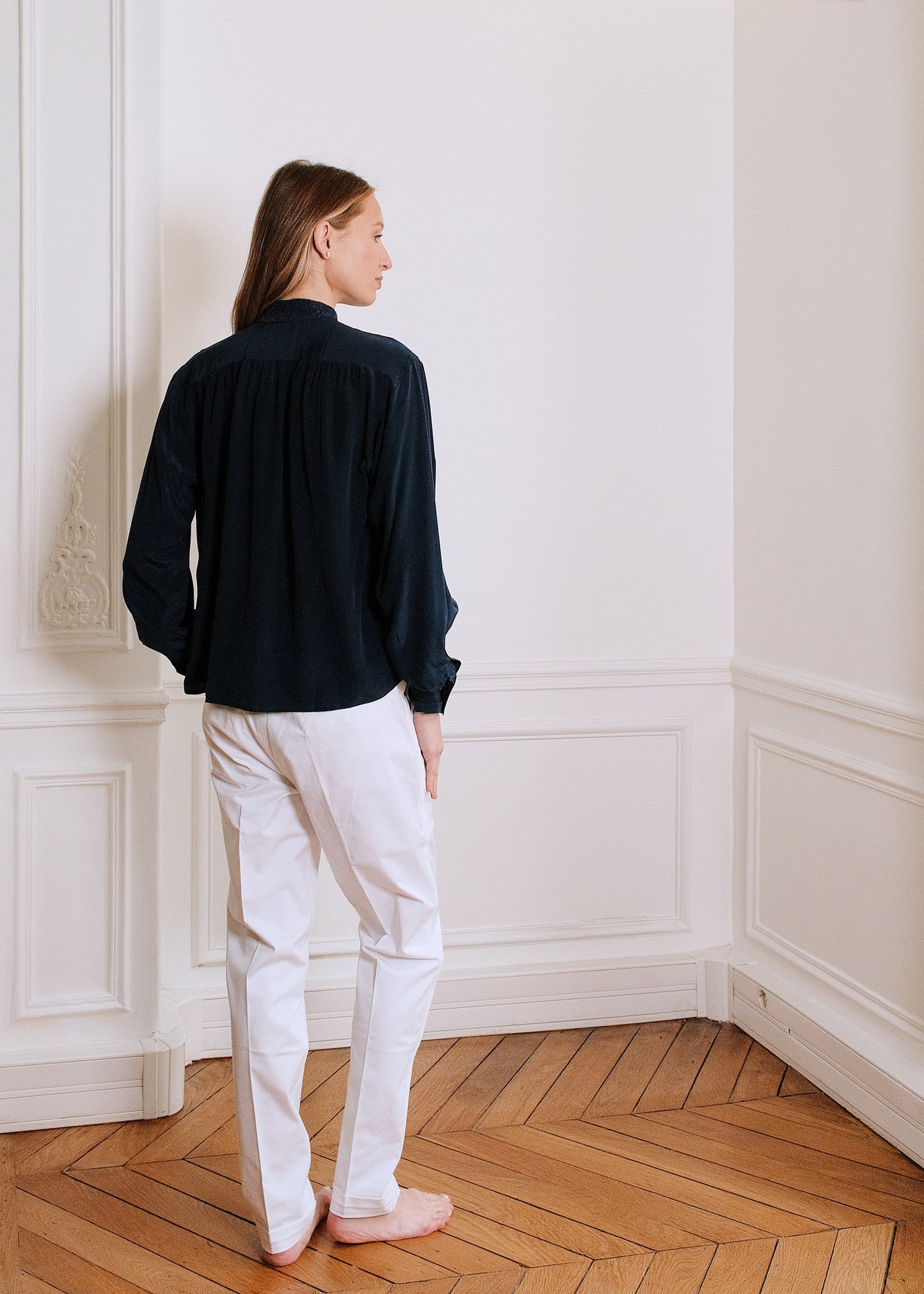 Catherine Shirt in Navy