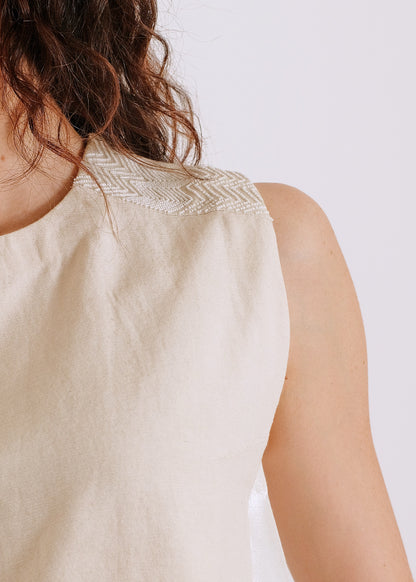 Audrey Top in beige