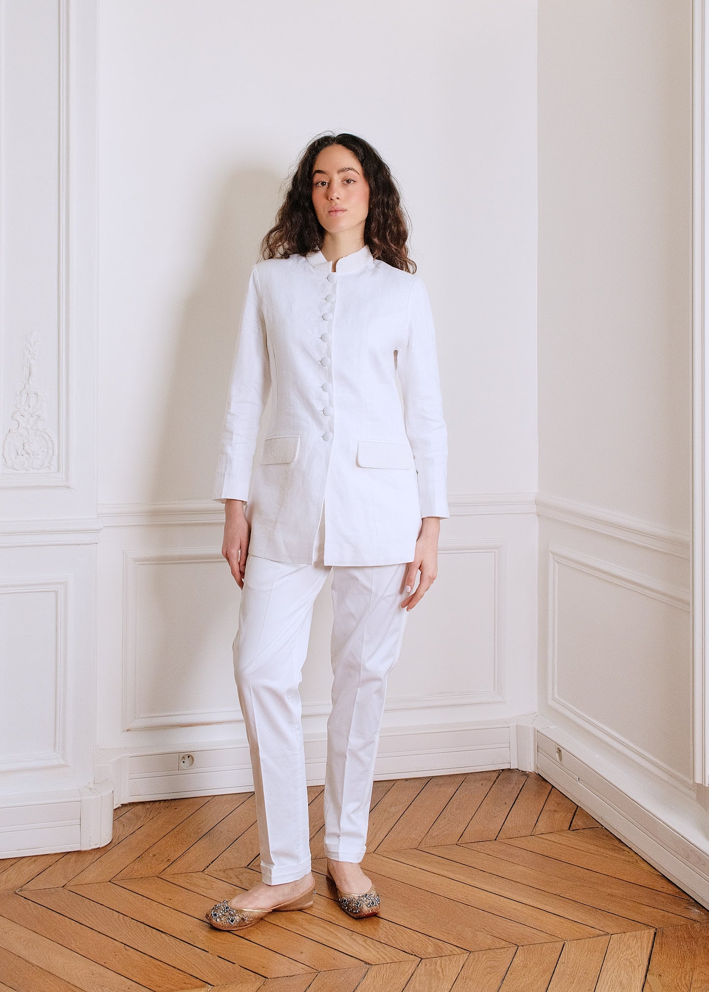 Isabelle Pants in white