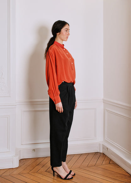 Catherine Shirt in Rust