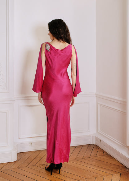 Audrey Evening Dress in pink