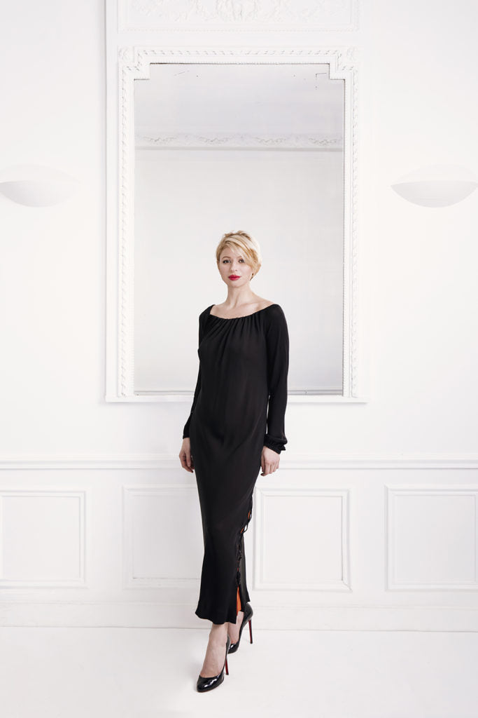 Sophia Cocktail Dress in black