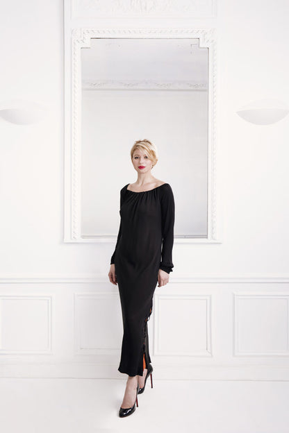 Sophia Cocktail Dress in black