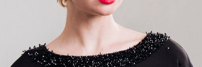 Romy Evening Dress in black