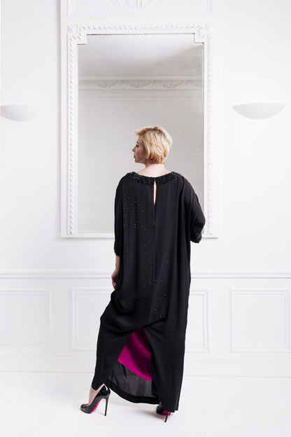 Romy Evening Dress in black