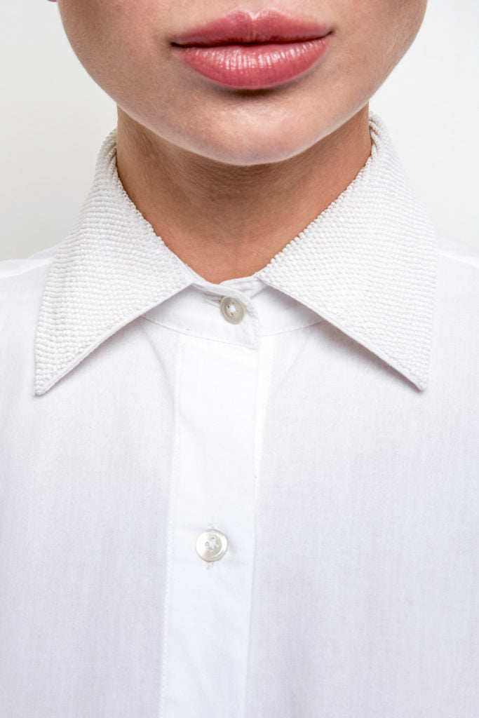 Isabelle Cotton Shirt in white