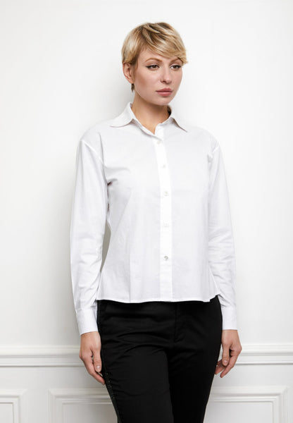 Isabelle Cotton Shirt in white
