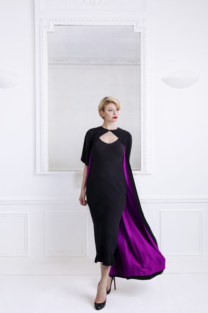 Liz Evening Dress in black