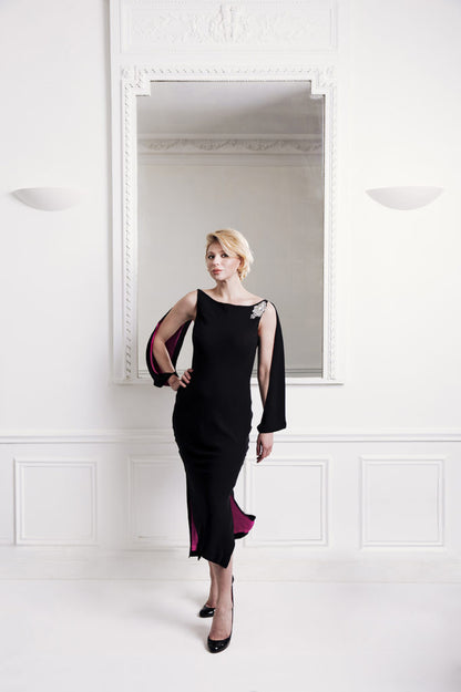 Audrey Evening Dress in black